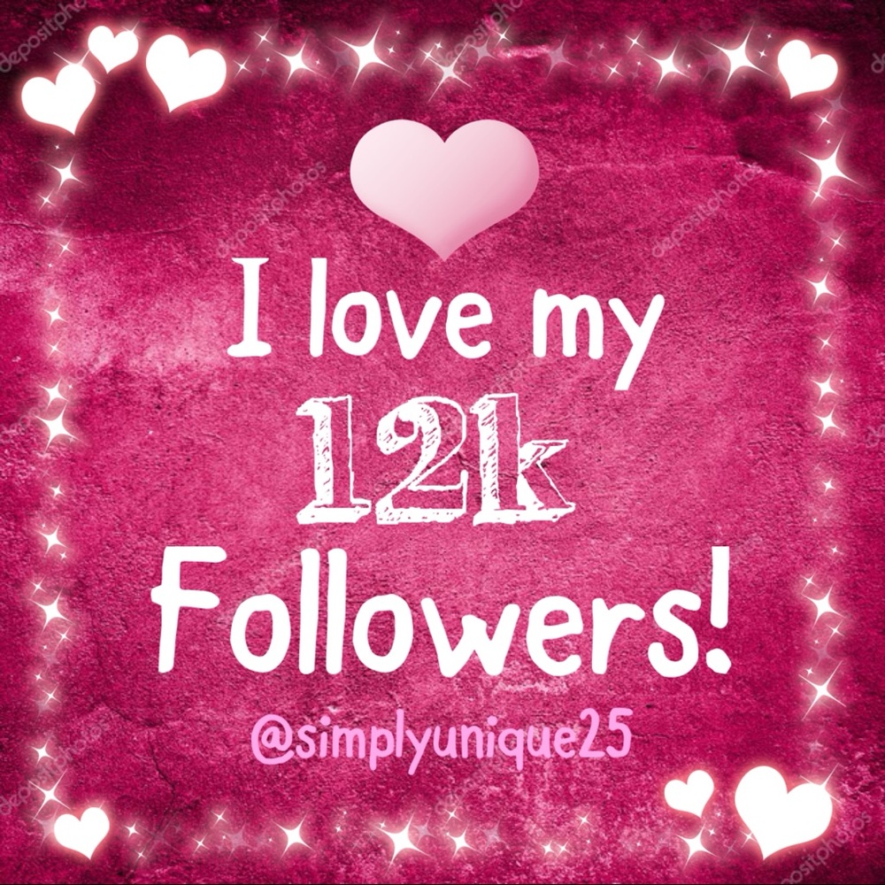 12k followers and growing!